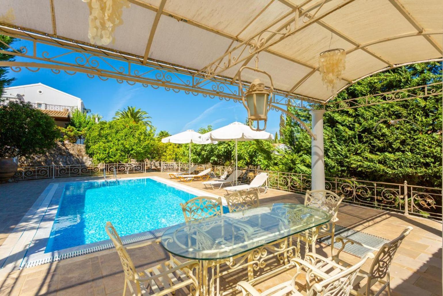 Villa Golden Tiara Agioi Deka  ภายนอก รูปภาพ